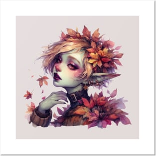 Fall Elf Posters and Art